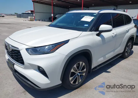 2020 Toyota Highlander Xle из США, поврежденный, VIN 5TDGZRBH4LS521641